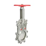 Paslanmaz Çelik Manuel Flanşlı Sürgülü Vana