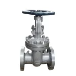 SS304 Paslanmaz Çelik Flanşlı Sürgülü Vana - Görsel 2